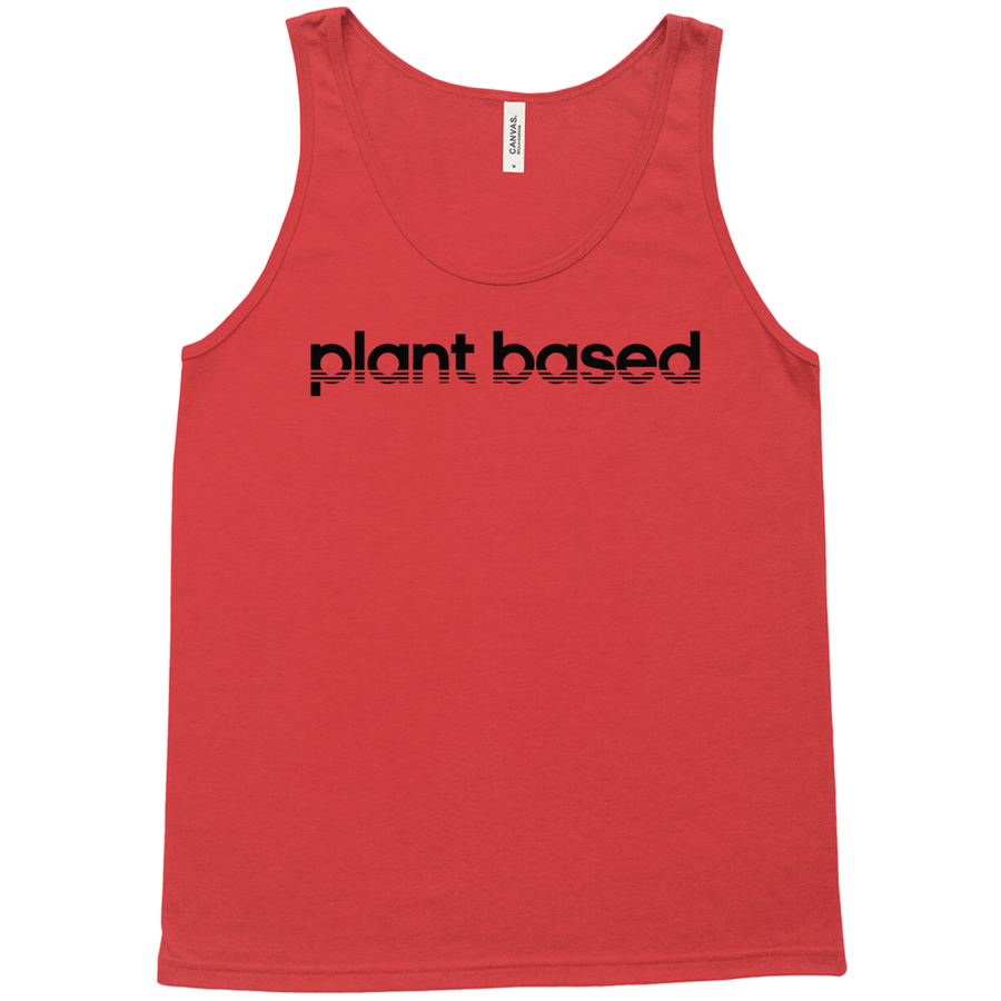Plant Based Striped Tank Top - PrimaVegan