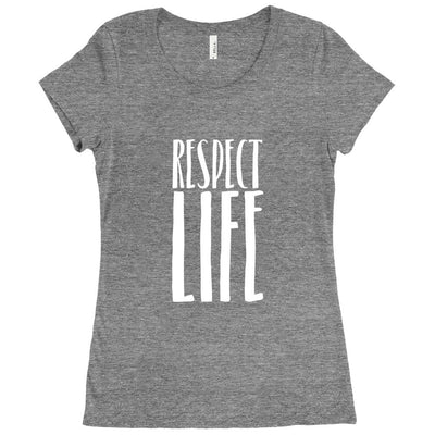 Women's Respect Life T-Shirt - PrimaVegan
