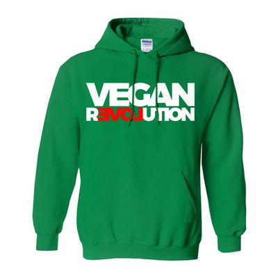 Men's Vegan Revolution Hoodie - PrimaVegan