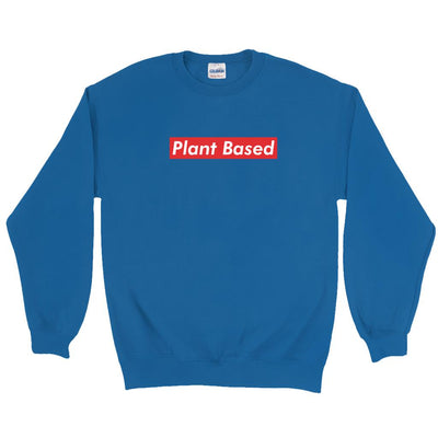 Men's Plant Based Red Sweatshirt - PrimaVegan