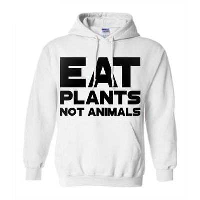 Women's Eat Plants, Not Animals Hoodie - PrimaVegan