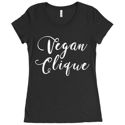 Women's Vegan Clique T-Shirt - PrimaVegan
