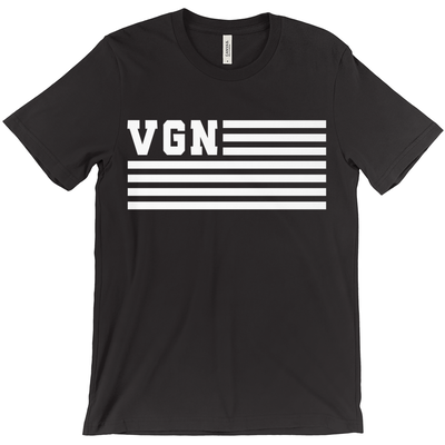 Men's VGN Flag T-Shirt - PrimaVegan