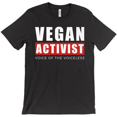 Men's Vegan Activist T-Shirt - PrimaVegan