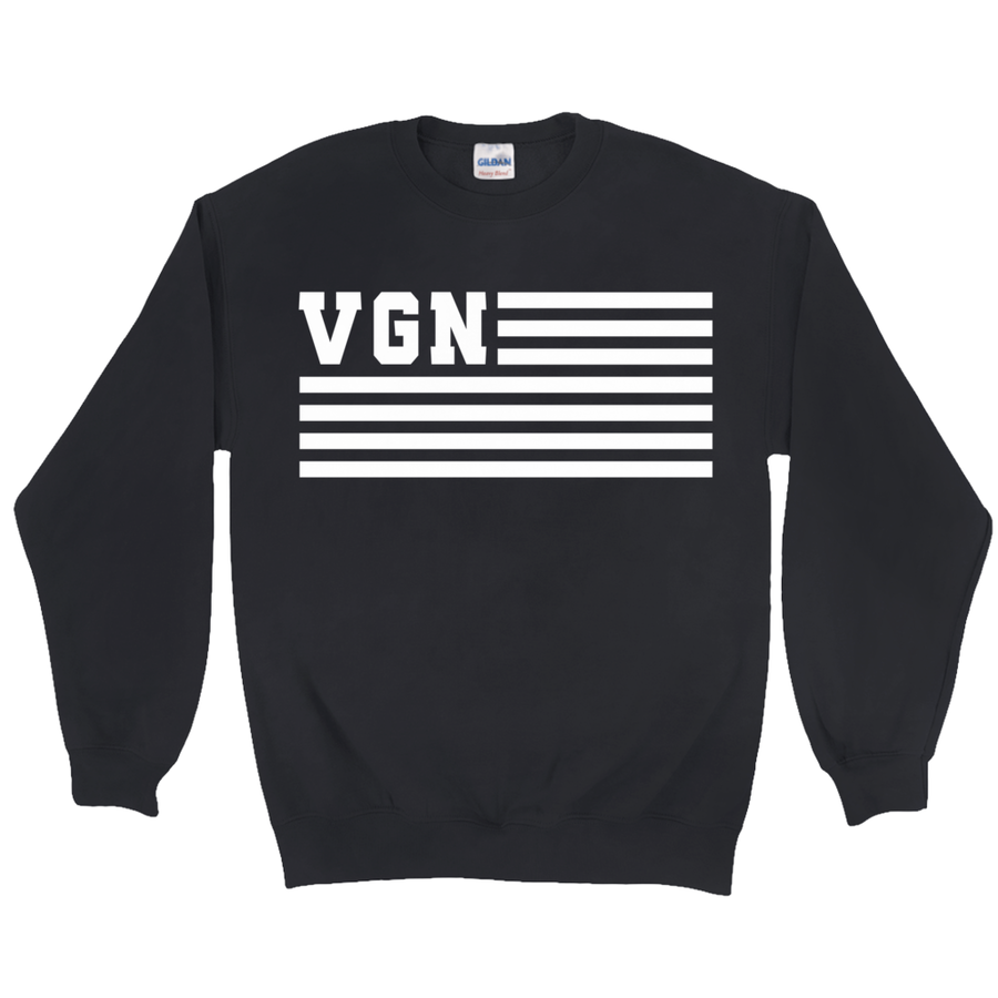 Men's VGN Flag Sweatshirt - PrimaVegan