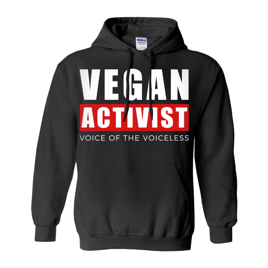 Men's Vegan Activist Hoodie - PrimaVegan
