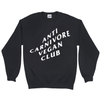 Men's Anti Carnivore Vegan Club Sweatshirt - PrimaVegan