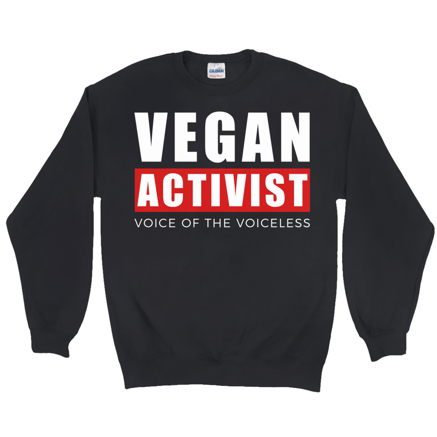 Women's Vegan Activist Sweatshirt - PrimaVegan