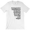 Vegan Values Reduced Print T-Shirt