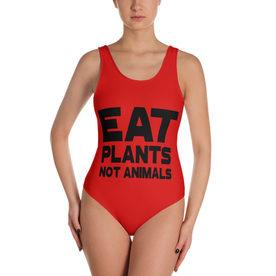 Eat Plants Bathing Suit - PrimaVegan