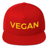 Red & Yellow Vegan Hat - PrimaVegan