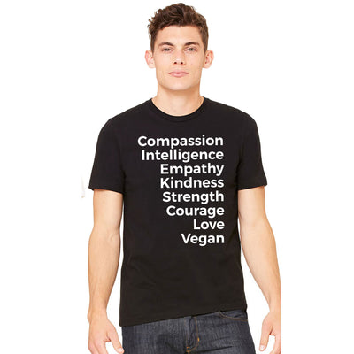 Men's Vegan Values T-Shirt - PrimaVegan