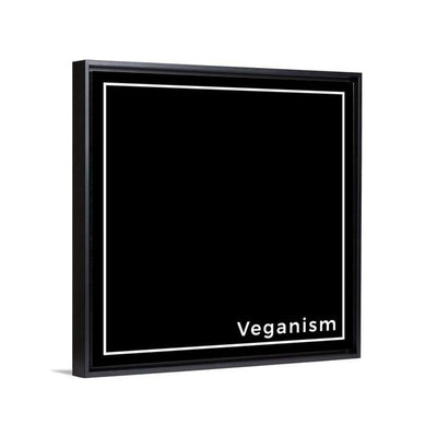 Veganism Minimalistic Canvas - PrimaVegan