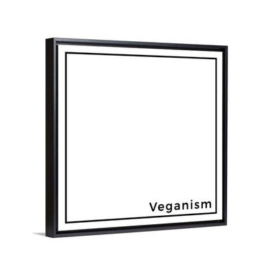 Veganism Minimalistic Canvas - PrimaVegan